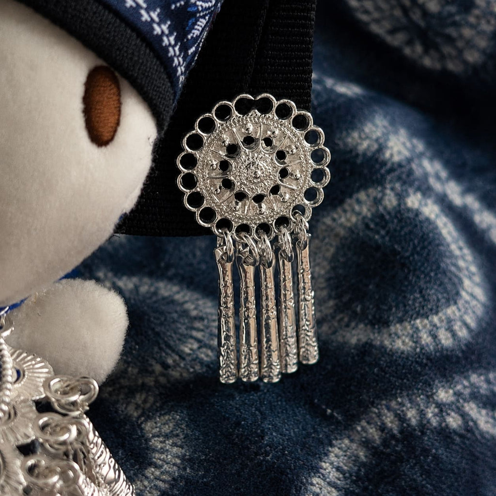 Miao Silver & Indigo Hello Kitty