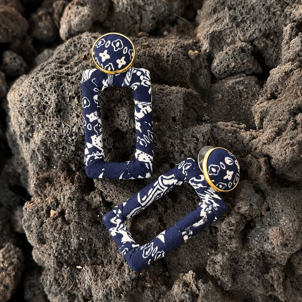 Indigo Echo Earrings